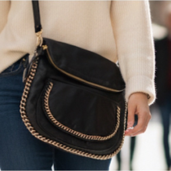 Sabina Handbags - Sabina New York Black genuine Leather Crossbody/Messenger Bag NWT